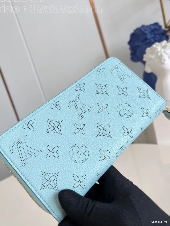 WIS cm VUITTON LOUIS WALLET-10*20*2 ZIPPY 1008